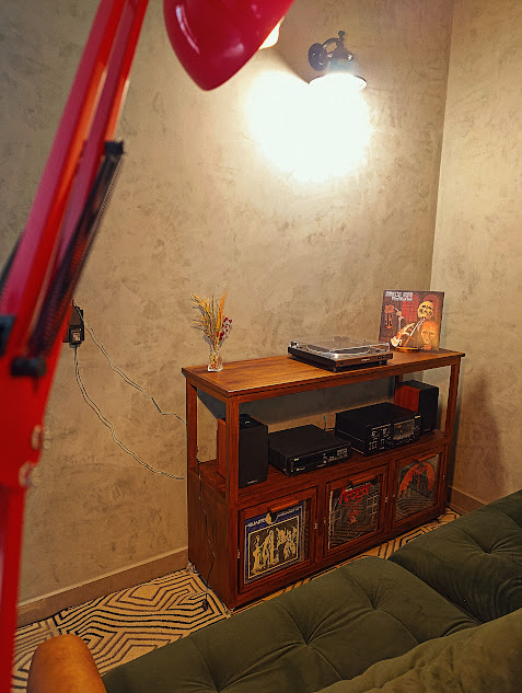 Movel para discos de vinil